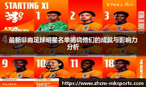 最新非裔足球明星名单揭晓他们的成就与影响力分析
